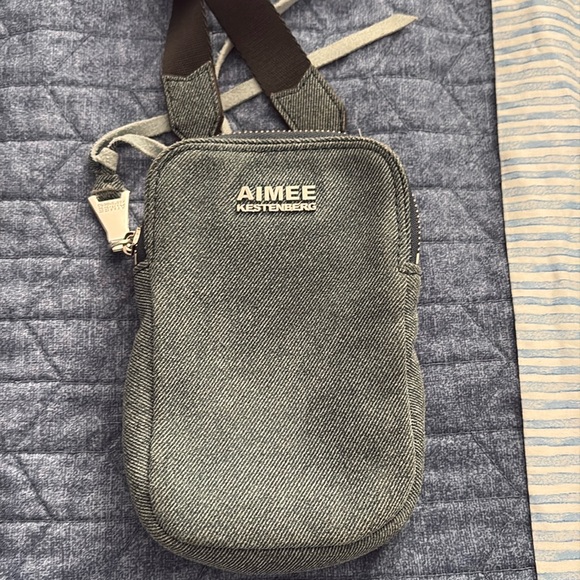 Aimee Kestenberg Denim Crossbody Bag - Picture 1 of 4